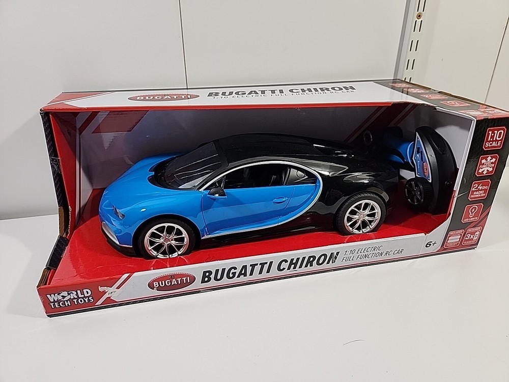 WORLD TECH TOYS Bugatti Chiron - 1:14 Scale Cracked Windshield