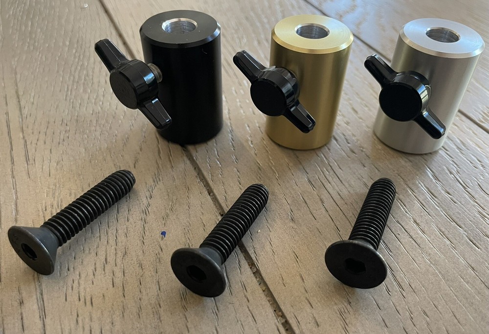 Black Fly Tying Base Stem Adapter