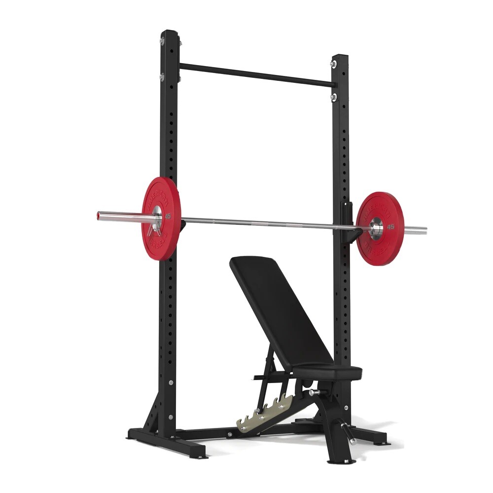 American Barbell Squat Stand with Pull-Up Bar
