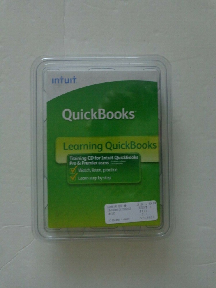 Intuit Learning QuickBooks 2009