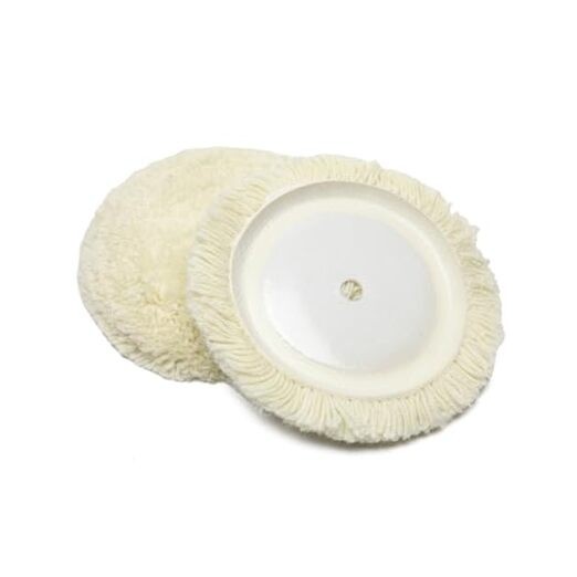 2 Pack 7" Wool Polishing Pads Buffing Pads for 2PCS 7" Single Wool Buffing Pad