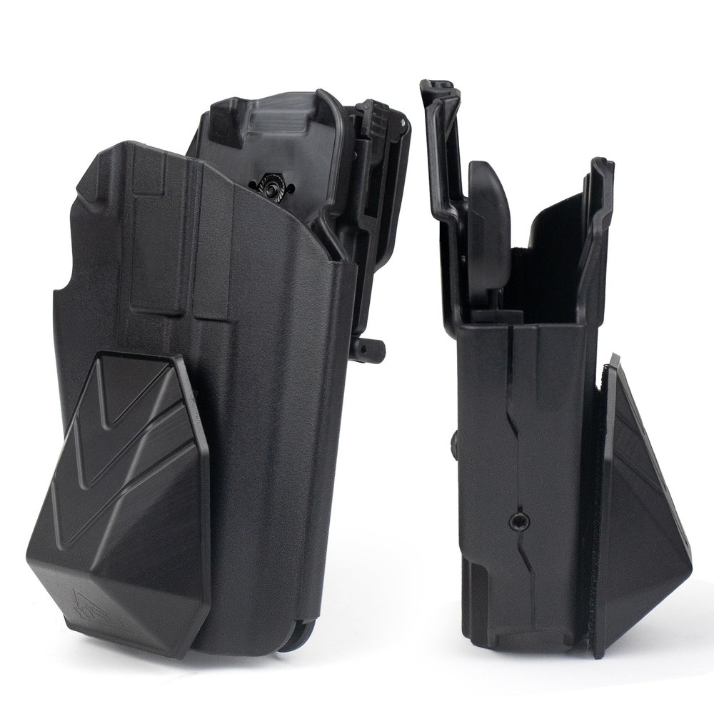 Holster Wedge Kit, 4 Sizes for Enhanced Comfort and Multiple Sizes, Black