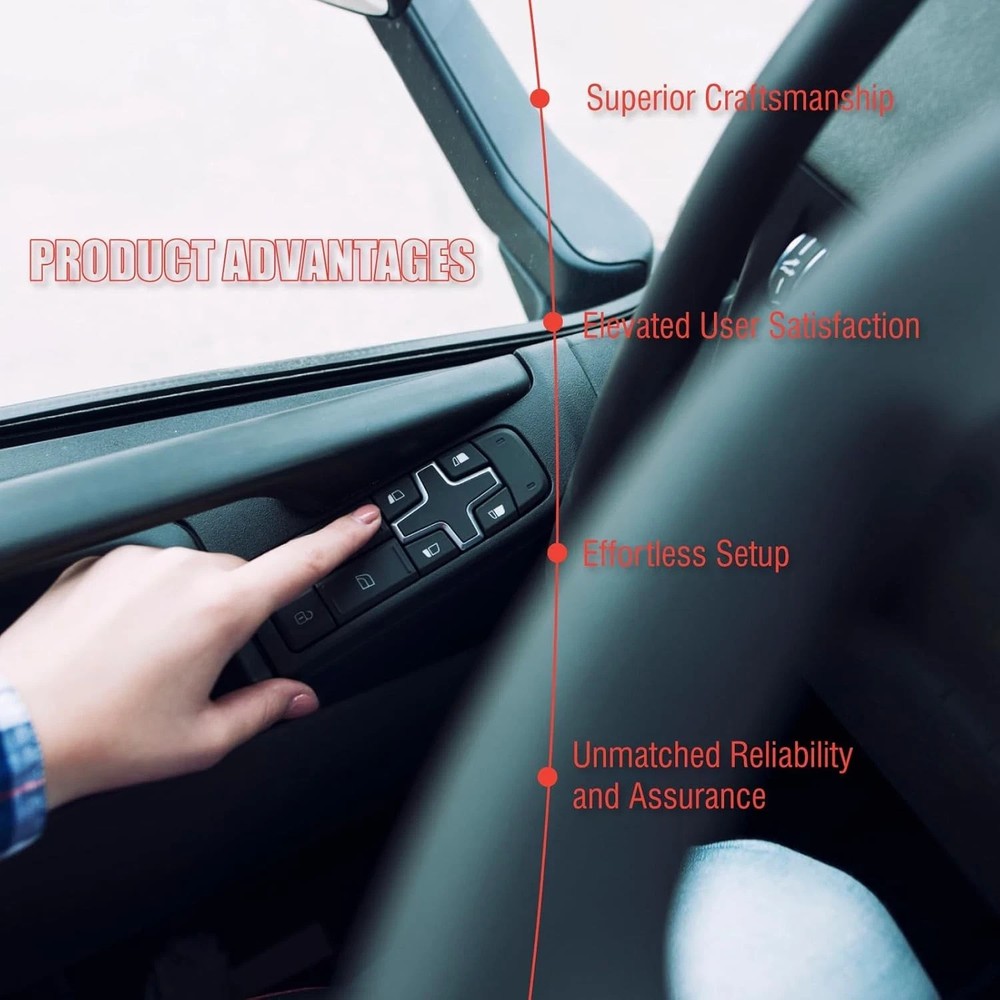 Master Power Window Switch Driver Side Compatible with 2009-2014 Maxima, 2008-20