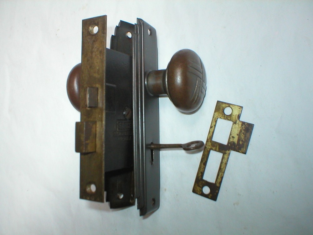 Antique Art Deco Era Door Hardware