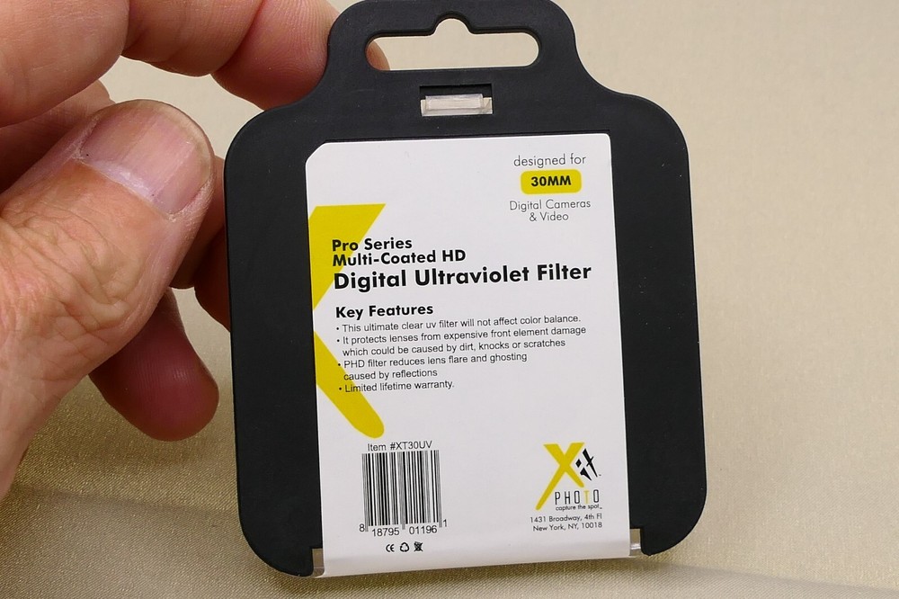 Xit Photo 30mm Multi-Coated UV filter