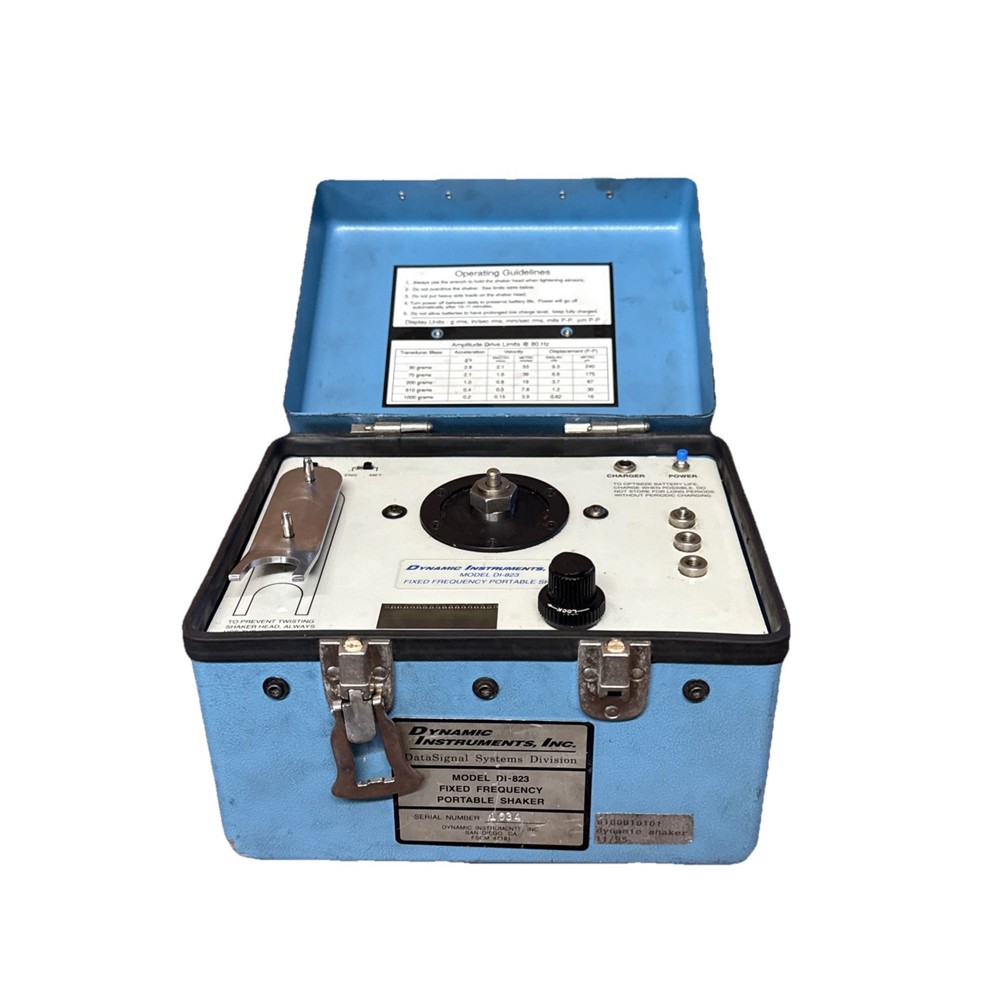 Hardy Dynamic Instruments DI-823 Fixed Frequency Portable Shaker System - PS64