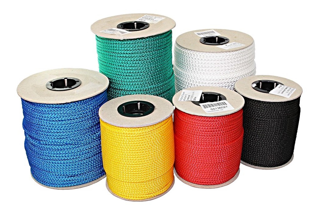 LINDEMANN Braided Rope Roll Green 100m 152kg Load