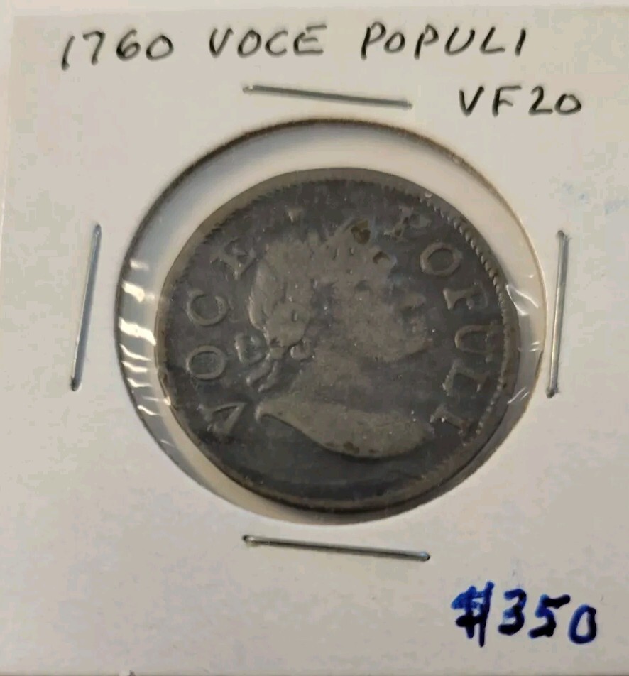 1760 Voce Populi Colonial Cent