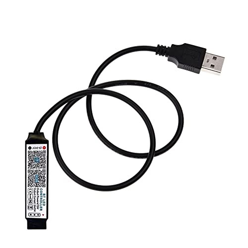 Mini Bluetooth Compatible RGB Controller Music LED Light 5V USB controller