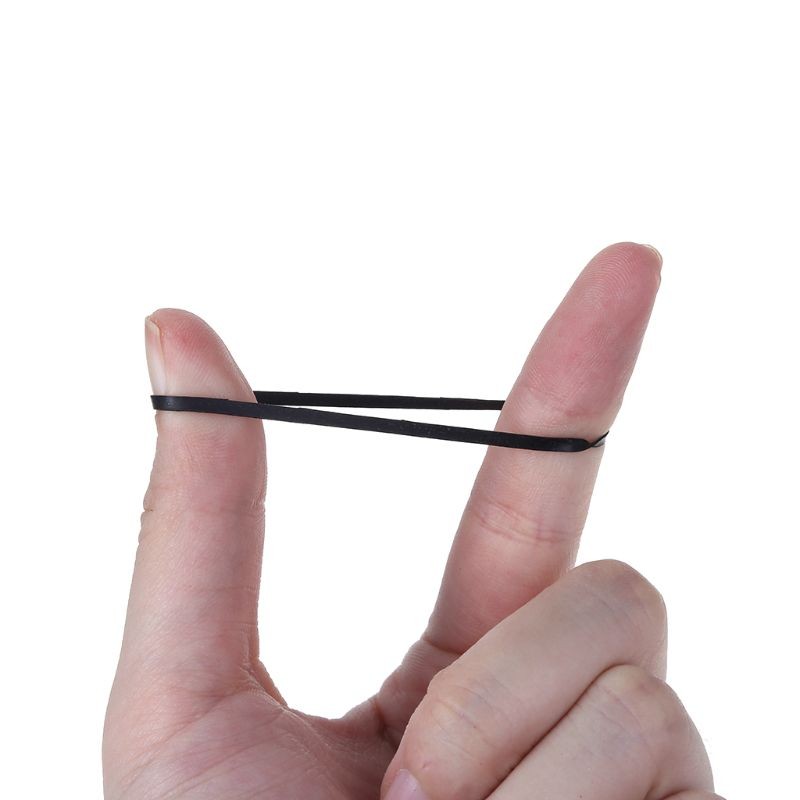 50x 4mm Universal Assorted Flat Rubber Belt for Recorders DVD Drives