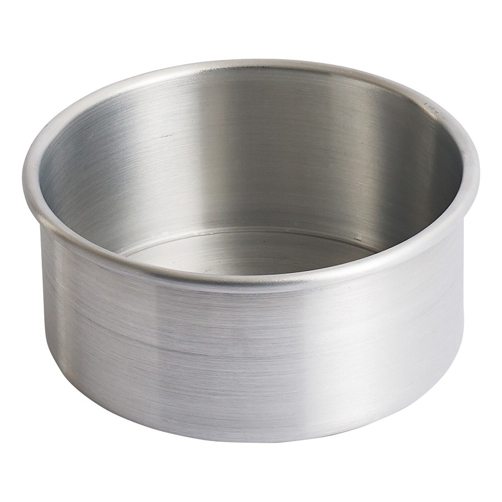 Layer Cake Pan, 6"Dia x 3"H, Aluminum (6 Each)