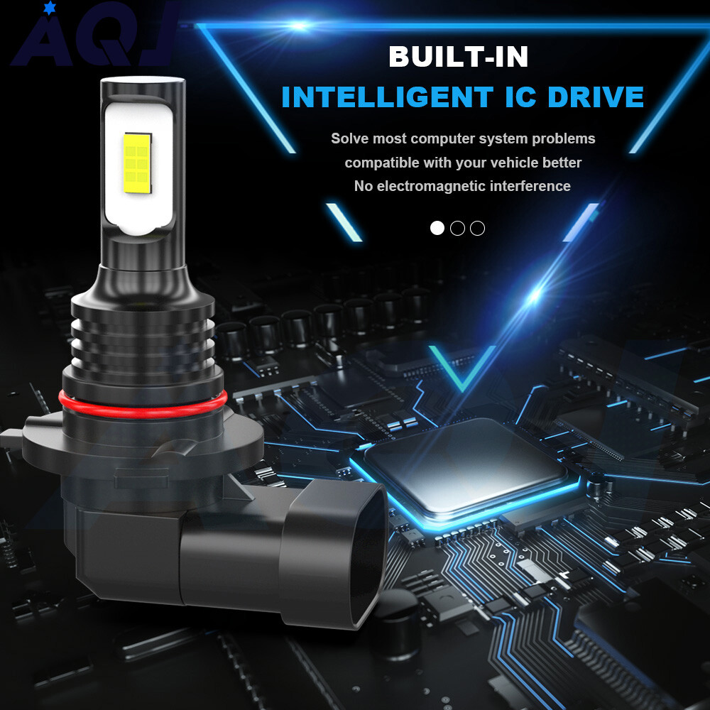 For Benz C350 C280 2006 2007 Combo LED Headlight High Low Beam+Fog Light Kit 6pc