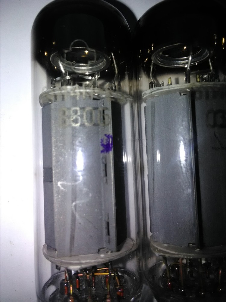 6P14P/EL84 -8pcs( max strong) tested , (working) parameters selected