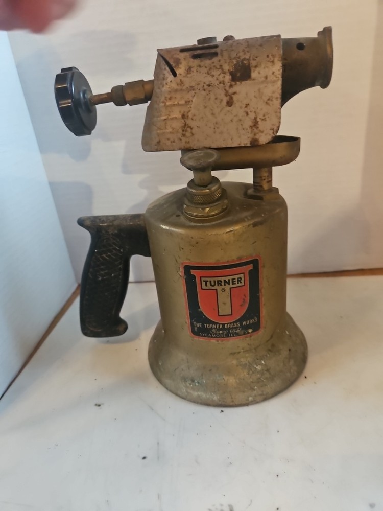 Vintage Brass Blow Torch Untested