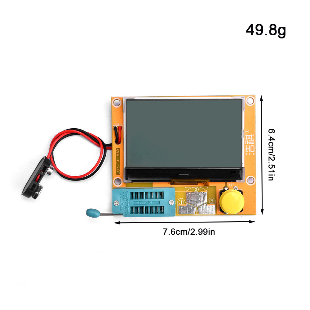 LCR-T4-MAX ESR Meter Transistor Tester Diode Triode Capacitance SCR Inductance