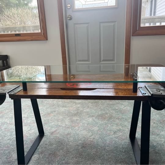 Repurposed Vintage Mac Tools Mechanic’s Creeper Coffee Table