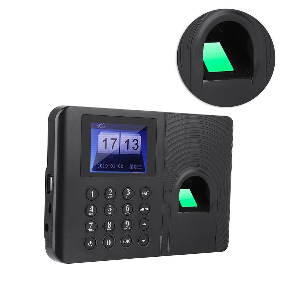 Biometric Fingerprint Time Attendance Recorder Recognition Device Access Control
