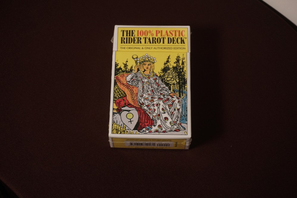 The 100% Plastic Rider Tarot Card Deck
