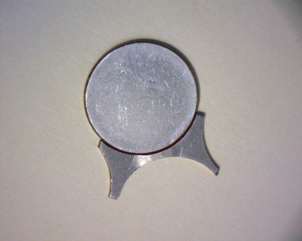 ROOSEVELT DIME PLANCHET "TYPE 2" WITH WEBBING INCLUDED US ERROR Coin