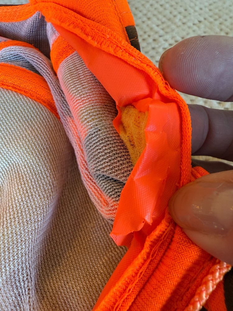 Orange Camouflage Cap