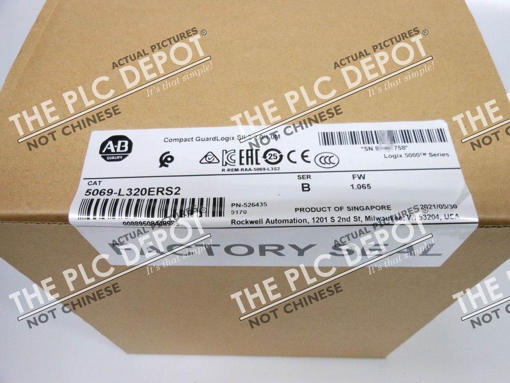 FACTORY SEALED ALLEN BRADLEY 5069-L320ERS2 /B *REAL US SELLER* GENUINE #QTY