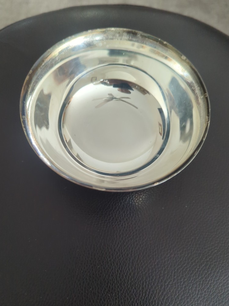 small silver bowl silver Plated