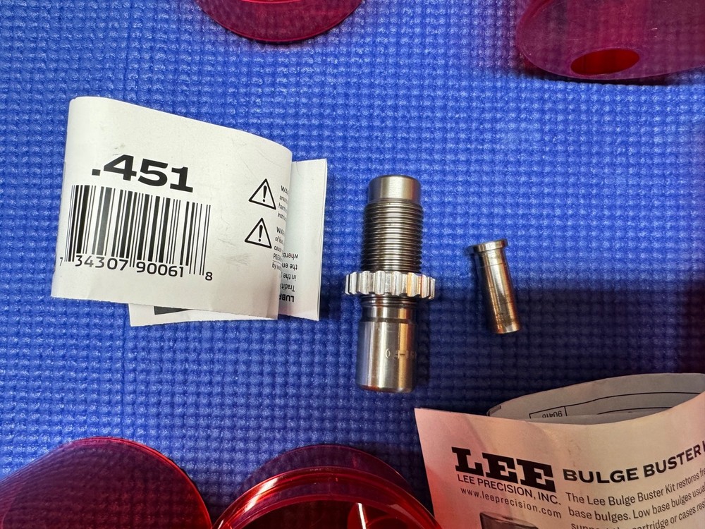 LEE bullet sizing kits complete