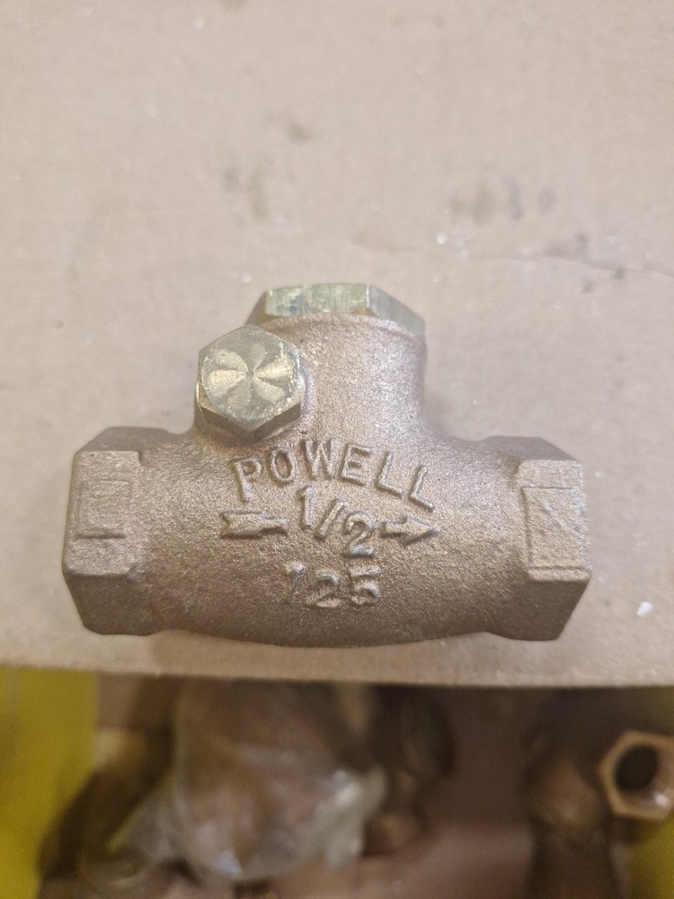Powell 1/2" Bronze Check Valve