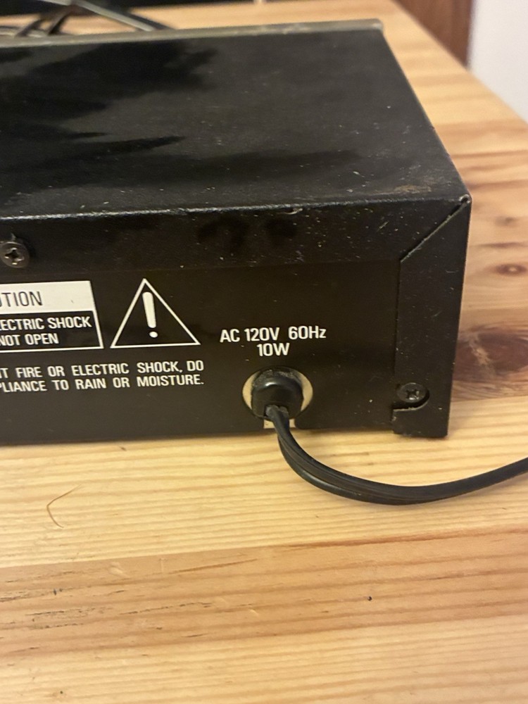 Realistic 7-Band Stereo Frequency Equalizer Model 31-1989 | Powers On | Untested