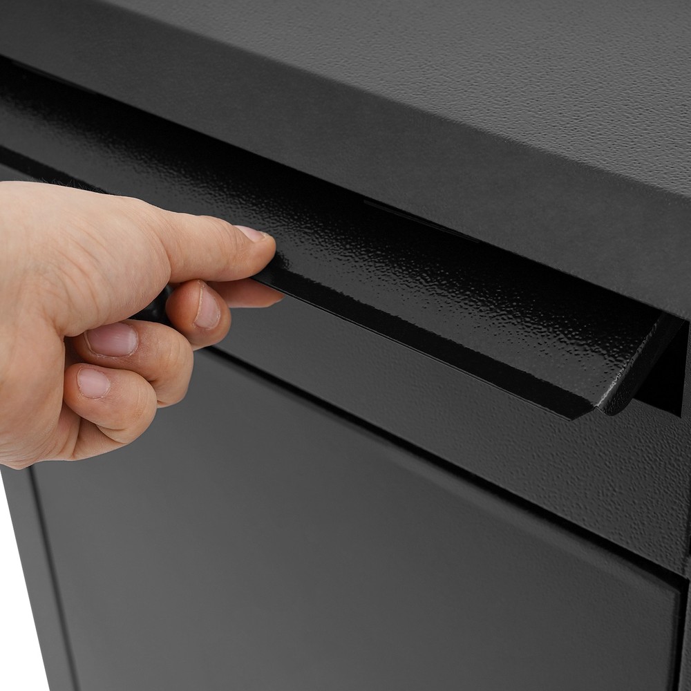 Parcel Drop Box Package Delivery Case Large Envelopes Mail Boxes with Key Lock