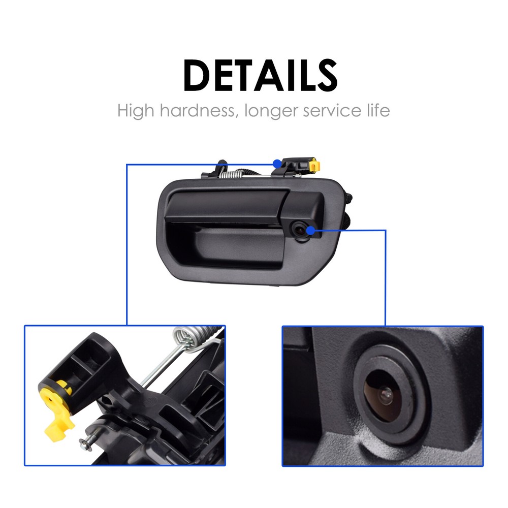 For Honda Ridgeline (2006-2014) Black Tailgate Handle with Backup Camera