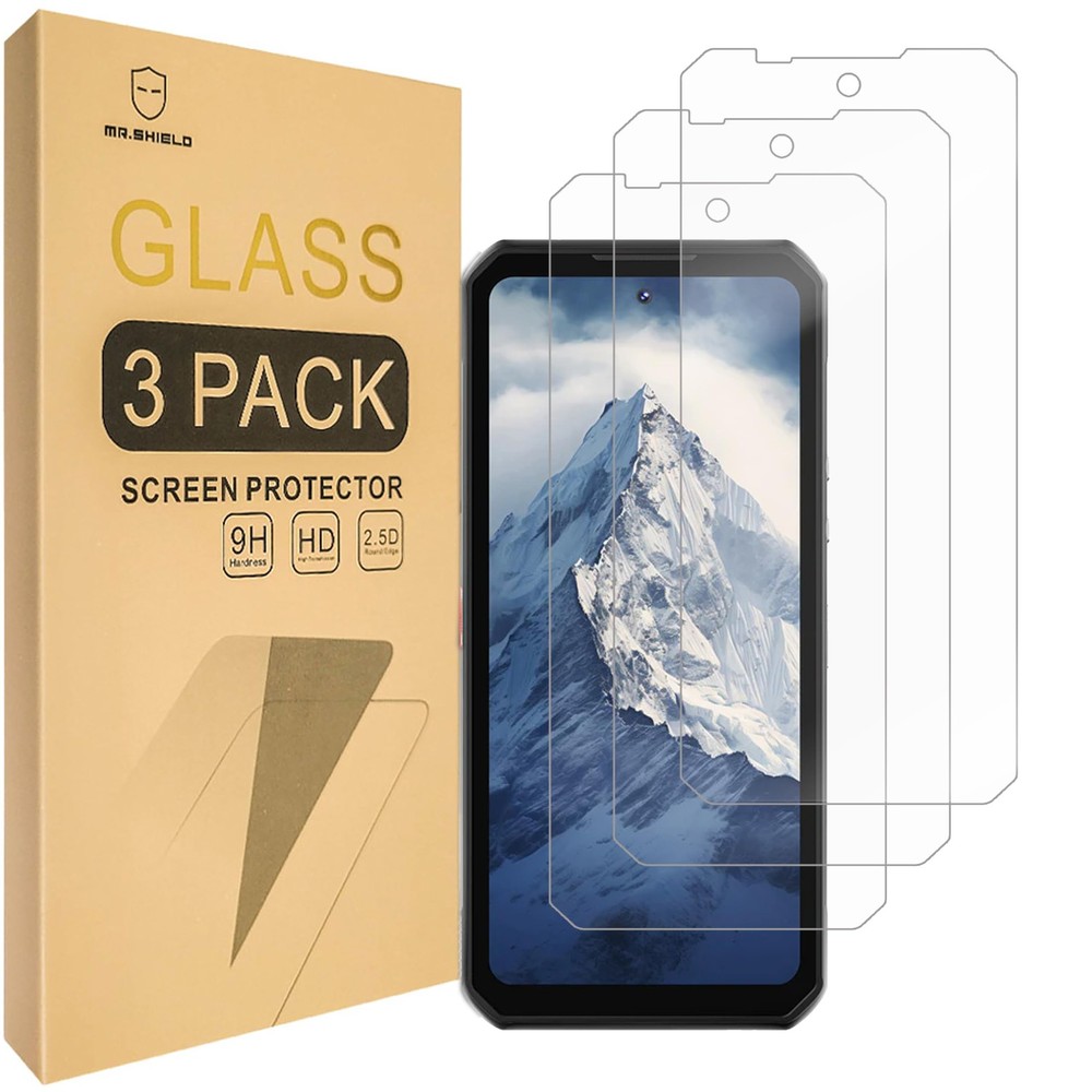 Mr.Shield Screen Protector compatible with Oukitel WP56 5G [Tempered clear