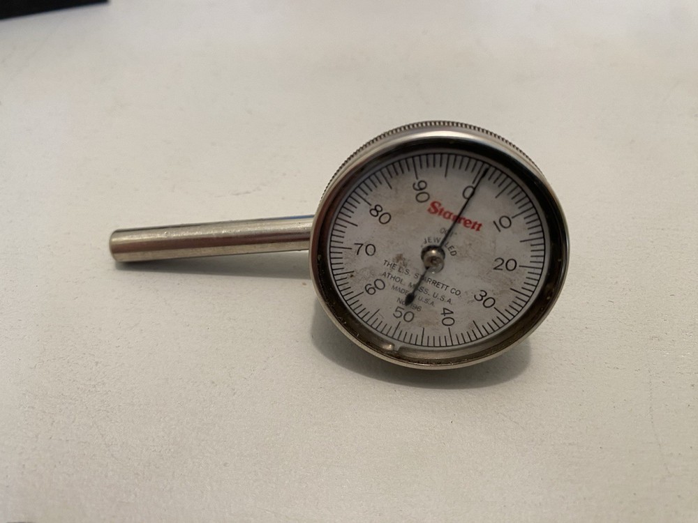 Starrett 196B1 Dial Test Indicator .001"