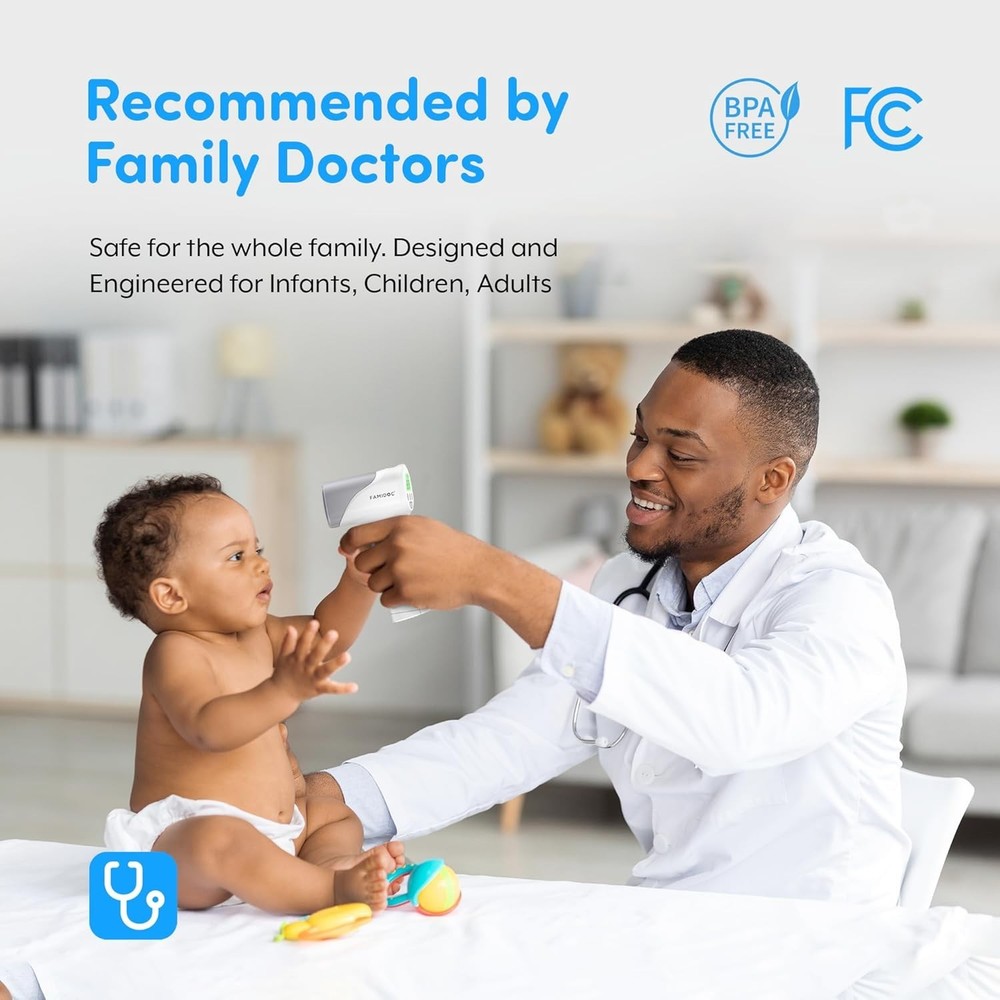 FSA-HSA Eligible Forehead Thermometer - Touchless & Accurate