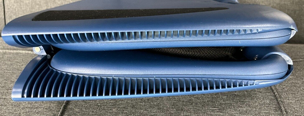 Intrigo B1 Lapstation Computer Lap Desk Organizer Work-Space Apple Blue Unused