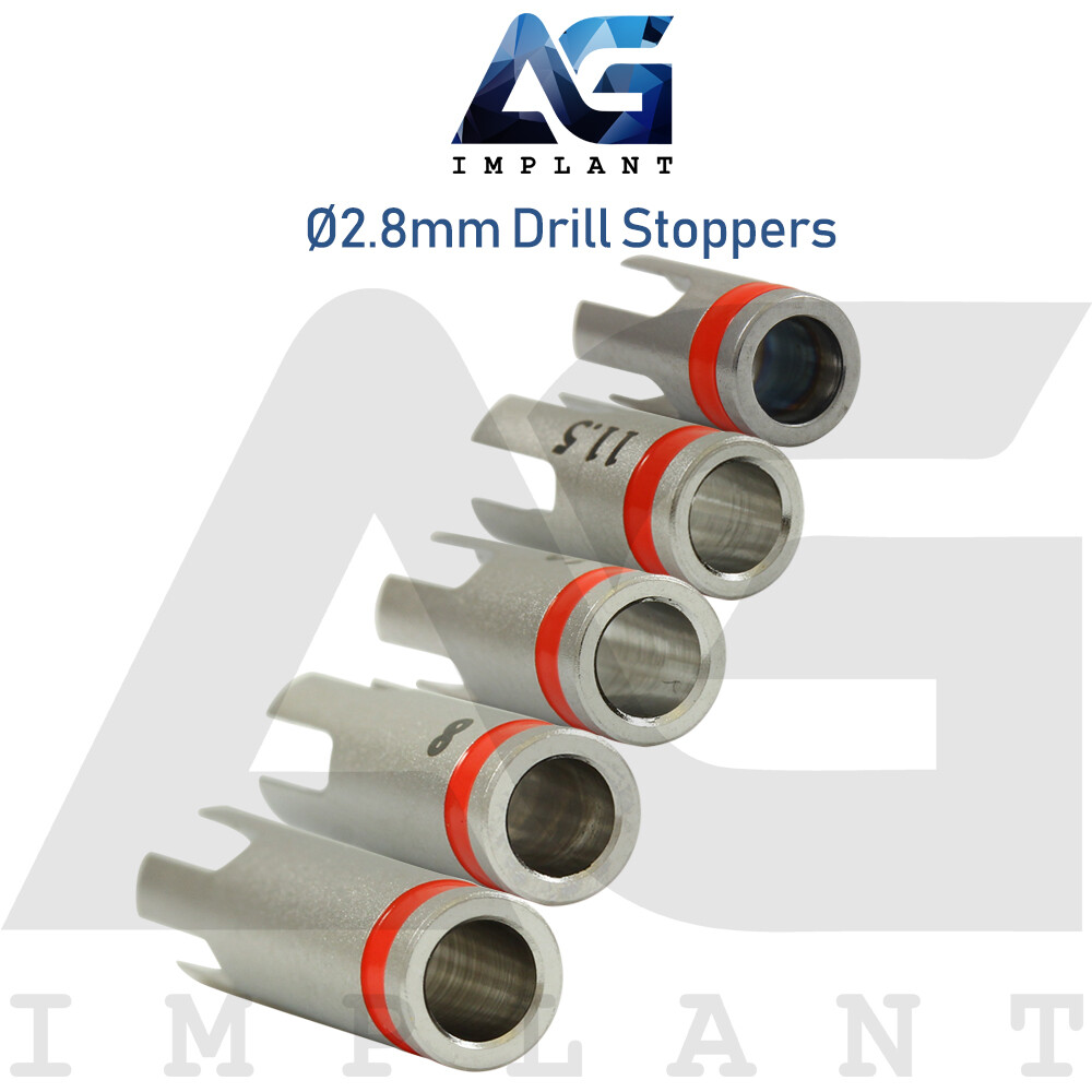 10 Drill Stoppers Ø2.8mm External Irrigation Tools Dental
