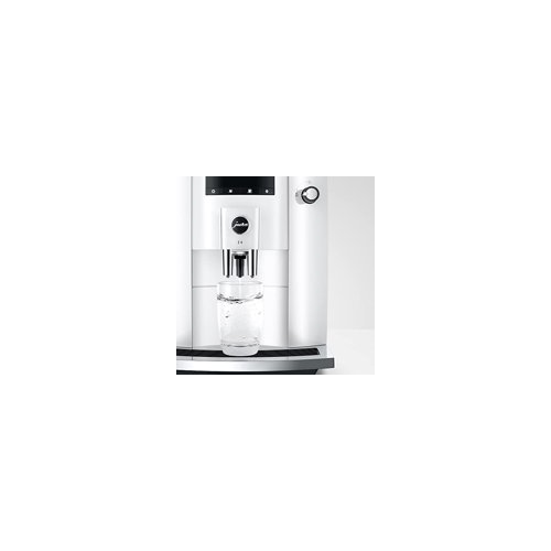 Jura E4 Automatic Coffee Machine Piano White