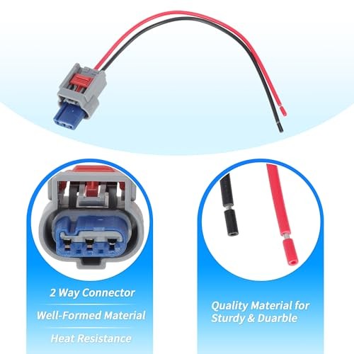 2Pcs Ignition Coil Connector Plug Harness for Chrysler 200 2007-2014 2 Set