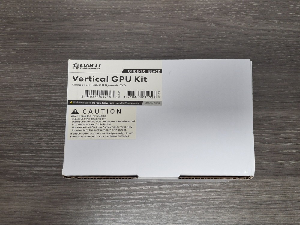 Lian Li Vertical GPU Kit 011DE-1X Black