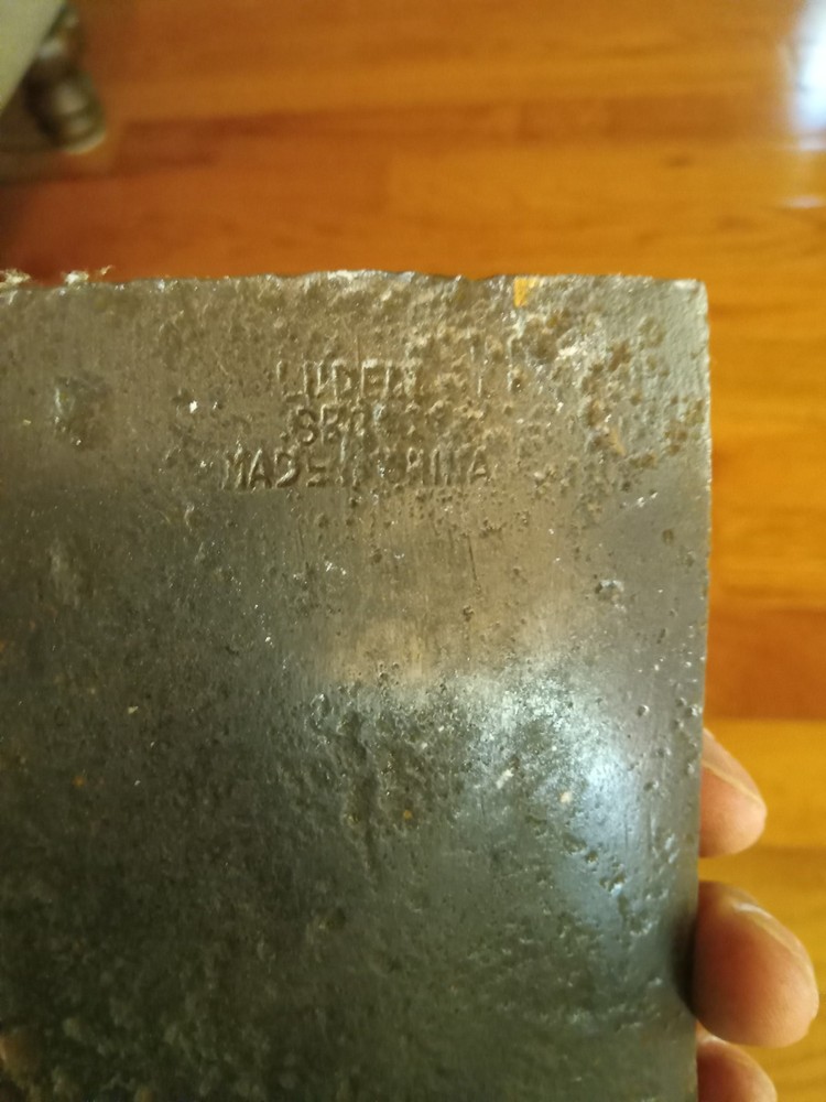 Vintage Unmarked Single Bit Axe Head To use Or Restore