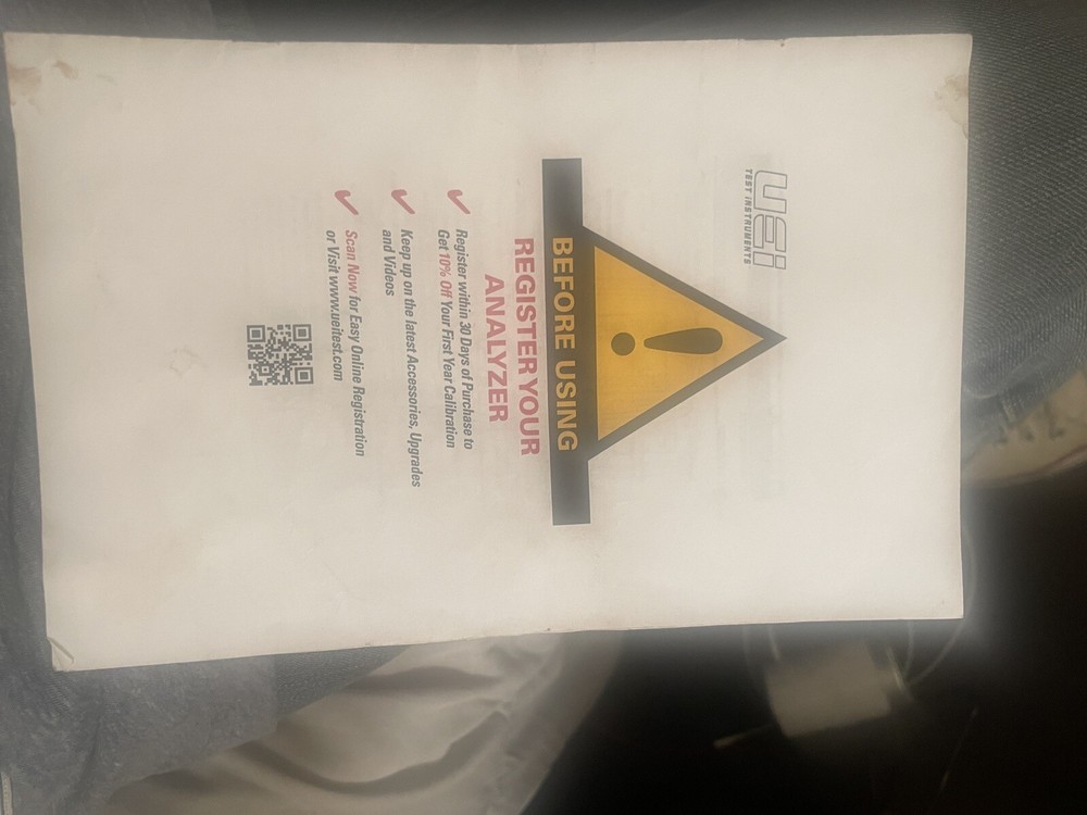 UEi C161 Residential Combustion Analyzer