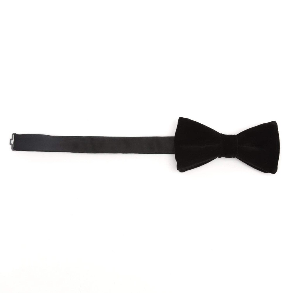Black Velvet Bow Tie