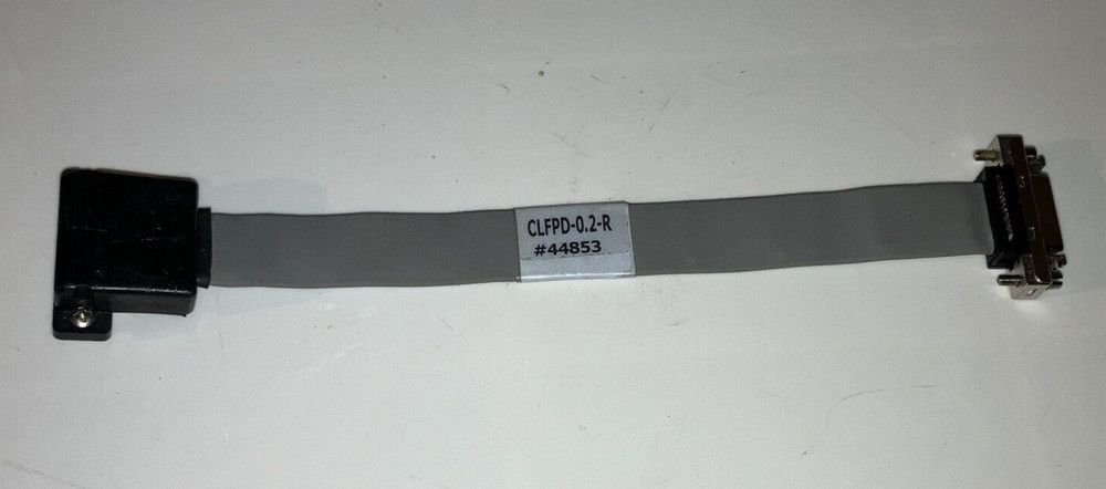 Cam Link Ribbon 8" Cable Extension - Right-Angle to Panel Bulkhead, Low Profile