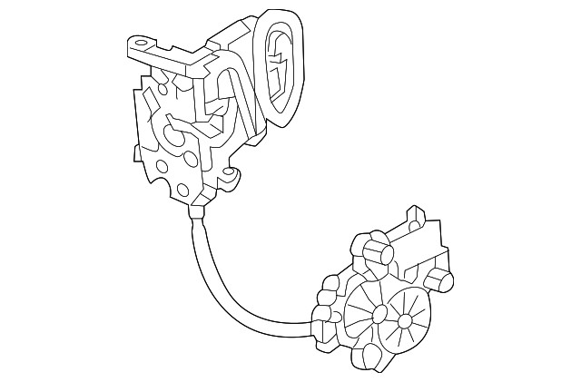 Genuine GM Lock Actuator 13558547