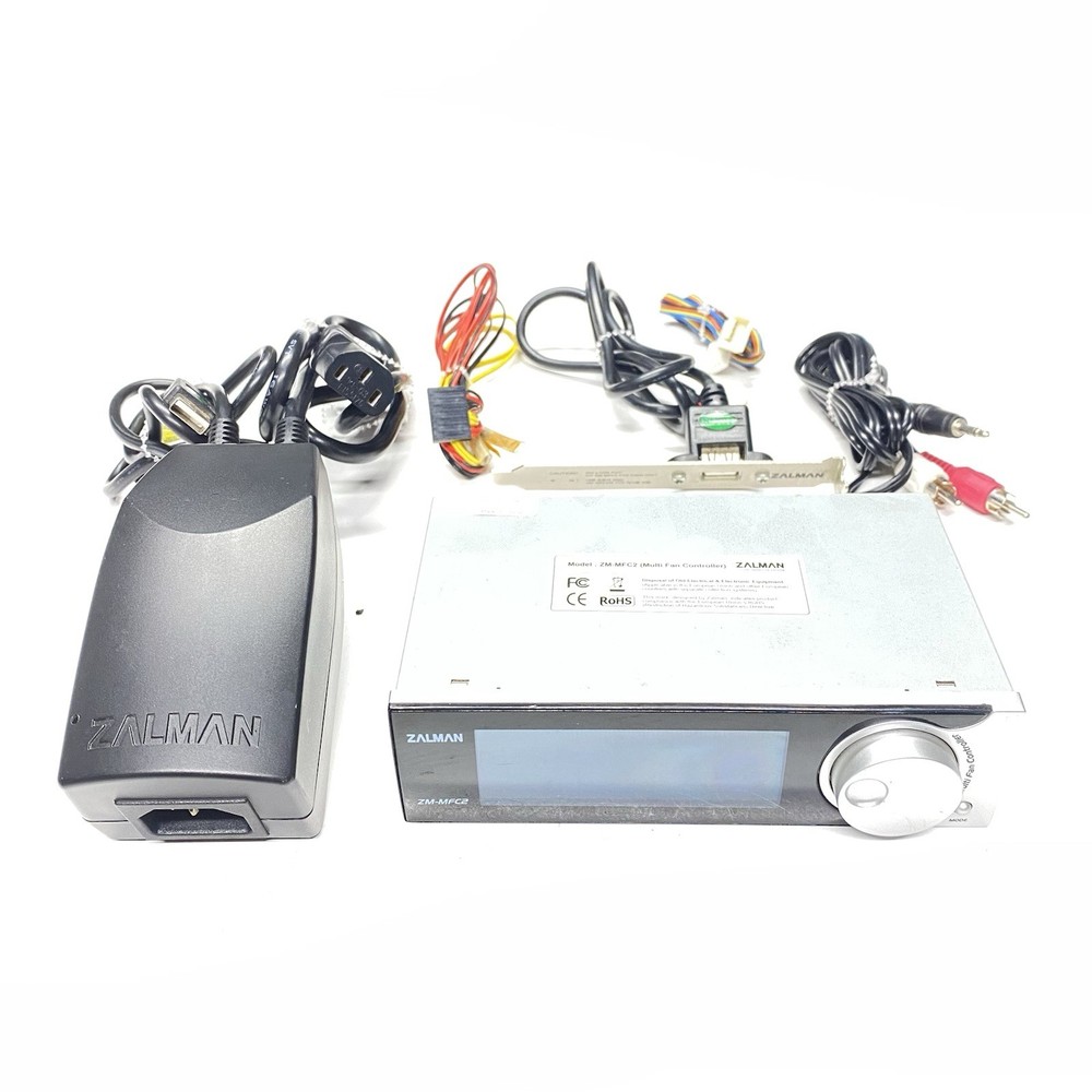 Zalman ZM-MFC2 Multi Fan Controller Switch Digital LCD Screen Power Consumption