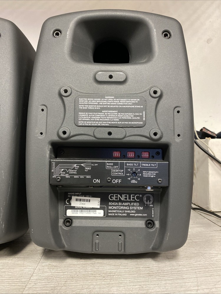 Genelec 8040A Studio Monitors PAIR Great Working Shape!