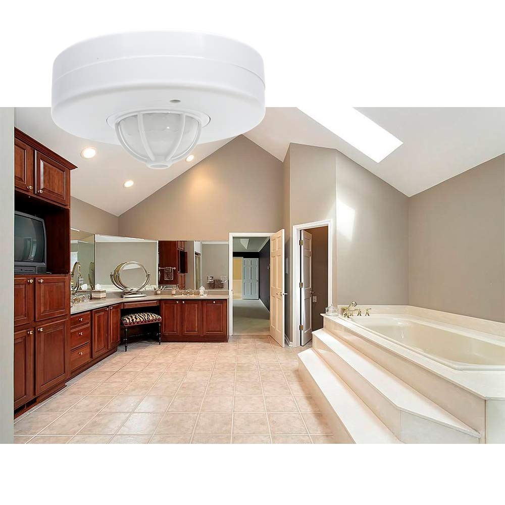 Sensky 360 Degree Ceiling Occupancy Sensor PIR Motion Sensor Switch with 3 detec