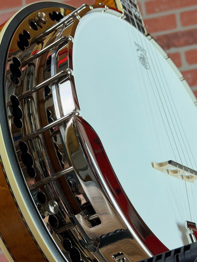 Deering Calico 5-String Banjo - Honey Amber