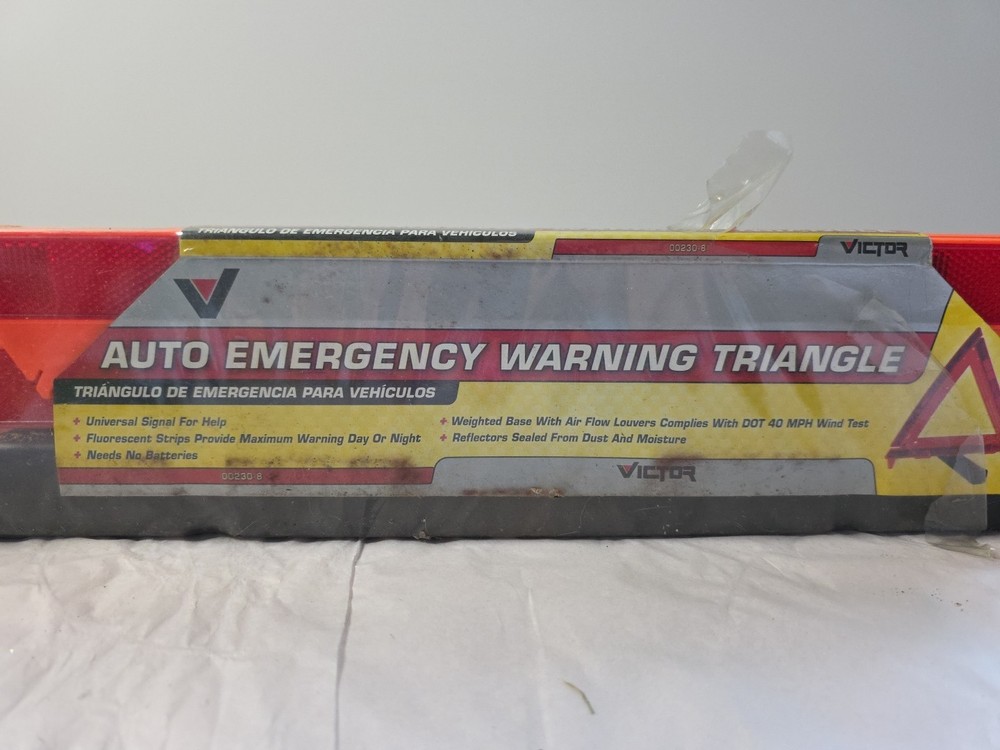 Victor Folding Auto Emergency Warning Triangle 00230-8