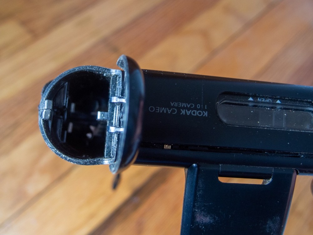 Two Kodak 110 Cameras Black Lot